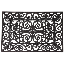 PAILLASSON CAOUTCH. 70X45CM de Esschert design - deco maison et jardin dans Tapis - paillasson - Nappe - Rideau