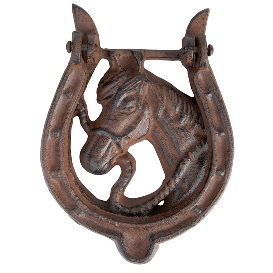 HEURTOIR PORTE CHEVAL de Esschert design - deco maison et jardin dans 🏠 Maison