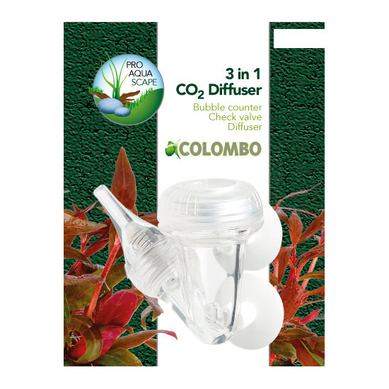 CO2 3-1 DIFFUSEUR GRANDE de Colombo - Produit pour aquariums dans Soin des plantes de l'aquarium