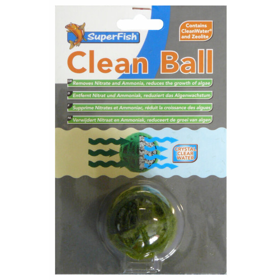 SUPERFISH CLEAN BALL de Superfish - Aquadistri - accessoires pour aquarium et bassin dans Accessoires pour aquariums