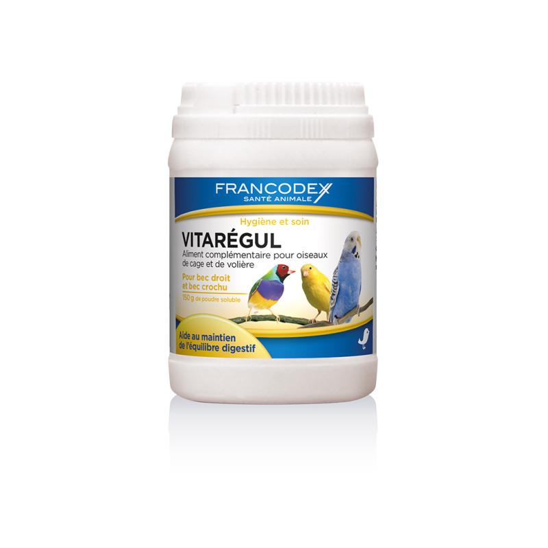 VITAREGUL 150G de Francodex - anti puce et soin pour chien et chat dans Soin des oiseaux