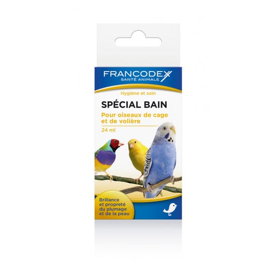 SPECIAL BAIN 24ML de Francodex - anti puce et soin pour chien et chat dans Soin des oiseaux