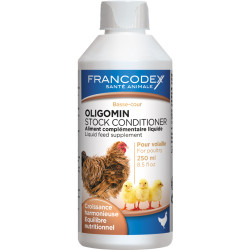 OLIGOMIN VOLAILLE 250ML de Francodex - anti puce et soin pour chien et chat dans Produits d'entretien pour les oiseaux