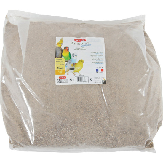 SABLE ANISE 12KG de Zolux - Produit pour animaux dans Litiere pour oiseaux