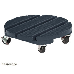 ROUL'BAC 30CM ANTHRACITE de Jardinerie Bordeaux Libourne Gironde dans selette - porte-plantes - roule pot