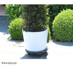 ROUL'BAC 30CM ANTHRACITE de Jardinerie Bordeaux Libourne Gironde dans selette - porte-plantes - roule pot