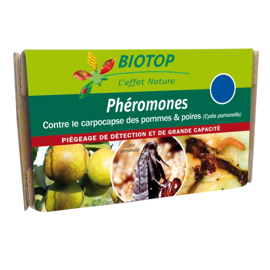 Pheromone Carpocapse Pomme Poire X2 Biotop de Biotop - Traitement bio, insectes pour plantes dans Phéromone et nématode