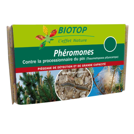 Pheromone Processionnaire Du Pin Biotop de Biotop - Traitement bio, insectes pour plantes dans Phéromone et nématode