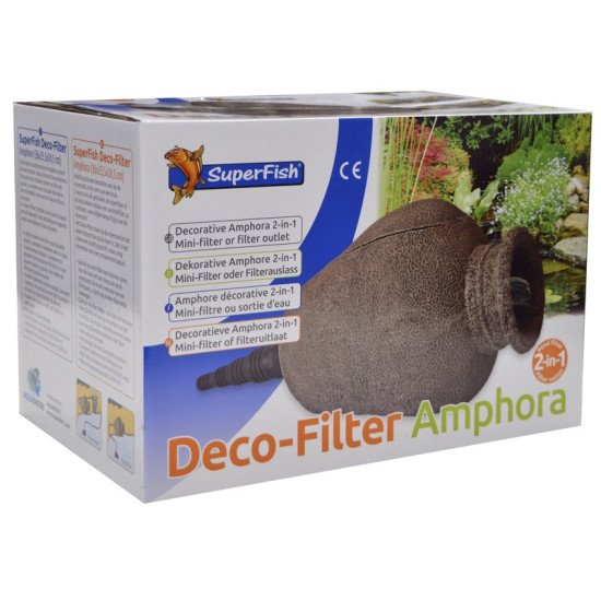 AMPHORA FILTER de Superfish - Aquadistri - accessoires pour aquarium et bassin dans Deco de bassin