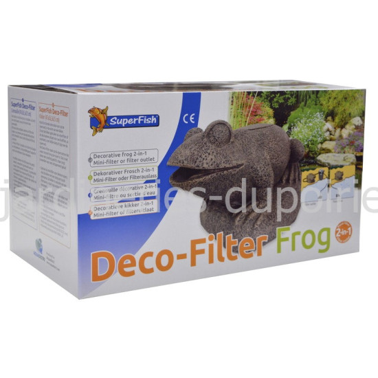 FROG FILTER de Superfish - Aquadistri - accessoires pour aquarium et bassin dans Deco de bassin