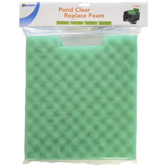 PCLEAR 3000 MOUSSE  REMPL 3P de Superfish - Aquadistri - accessoires pour aquarium et bassin dans Filtre pour bassin