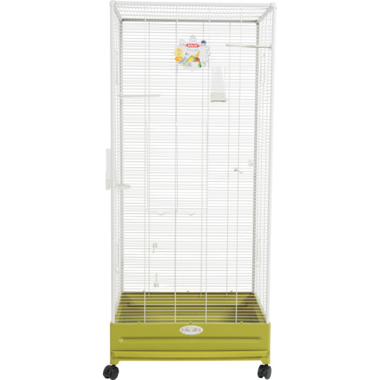 VOLIERE ARABESQUE CAMILLE 55CM OLIVE de Zolux - Produit pour animaux dans Volieres pour oiseaux