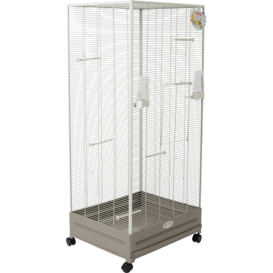 VOLIERE ARABESQUE CAMILLE 55CM TAUPE de Zolux - Produit pour animaux dans Volieres pour oiseaux