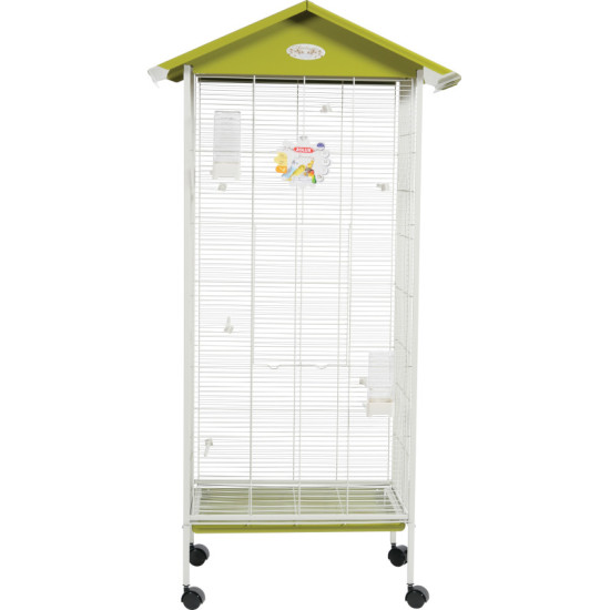 VOLIERE ARABESQUE JEANNE 78CM OLIVE de Zolux - Produit pour animaux dans Volieres pour oiseaux