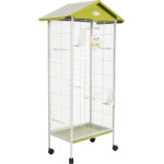 VOLIERE ARABESQUE JEANNE 78CM OLIVE de Zolux - Produit pour animaux dans Volieres pour oiseaux
