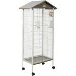 VOLIERE ARABESQUE JEANNE 78CM TAUPE de Zolux - Produit pour animaux dans Volieres pour oiseaux