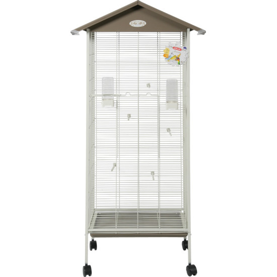 VOLIERE ARABESQUE JEANNE 78CM TAUPE de Zolux - Produit pour animaux dans Volieres pour oiseaux
