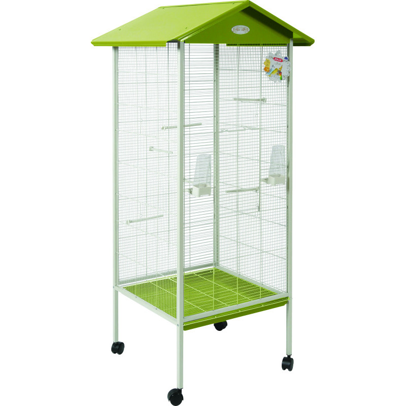 VOLIERE ARABESQUE JADE 78CM OLIVE de Zolux - Produit pour animaux dans Volieres pour oiseaux
