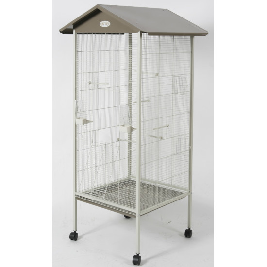 VOLIERE ARABESQUE JADE 78CM TAUPE de Zolux - Produit pour animaux dans Volieres pour oiseaux