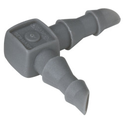 JONCTION EN L 4.6MMX10 de Gardena - Arrosage goutte à goutte - Outillages  dans Accessoires 4-6mm d'arrosage