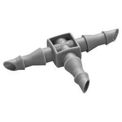 JONCTION EN T 4.6MMX10 de Gardena - Arrosage goutte à goutte - Outillages  dans Accessoires 4-6mm d'arrosage