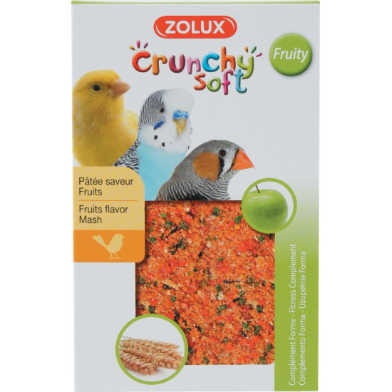 CRUNCHY SOFT FRUITY 150G de Zolux - Produit pour animaux dans Graines pour oiseaux