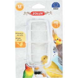 MANGEOIRE + GRILLE OIS M de Zolux - Produit pour animaux dans Gamelles et abreuvoirs pour oiseaux
