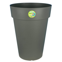 Pot Soleilla Haut 53 Gris Paillete -Pot Riviera de Riviera - fabricant de Pots à reserve d'eau et sans réserve dans Pots en p...