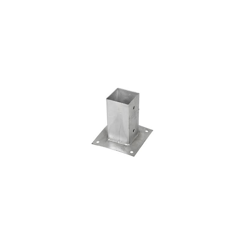 SUPPORT POTEAU A FIXER 7X7CM de Jardinerie Bordeaux Libourne Gironde dans Grillage pour le jardin