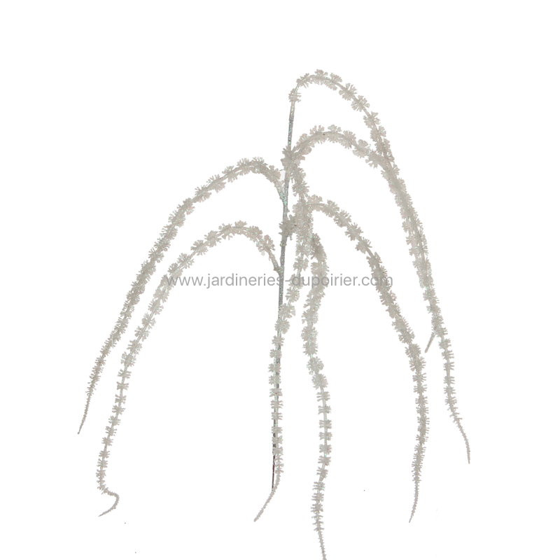 SPRAY PIN BLANC 73CM de Edelman - deco maison et noël dans 🎄Décoration de Noël