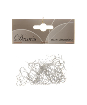Attache boule fer argent x50 de Luminéo et Décoris - produits de décoration dans Produits désactivés
