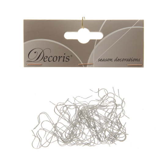 Attache boule fer argent x50 de Luminéo et Décoris - produits de décoration dans Produits désactivés