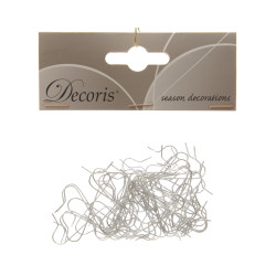 Attache boule fer argent x50 de Luminéo et Décoris - produits de décoration dans Produits désactivés