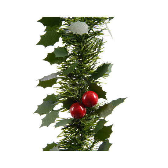Guirlande a/feuilles baies vert 2.70m deco noël de Luminéo et Décoris - produits de décoration dans Guirlande pour sapin de Noël