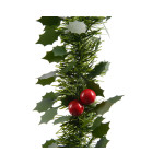 Guirlande a/feuilles baies vert 2.70m deco noël de Luminéo et Décoris - produits de décoration dans Guirlande pour sapin de Noël