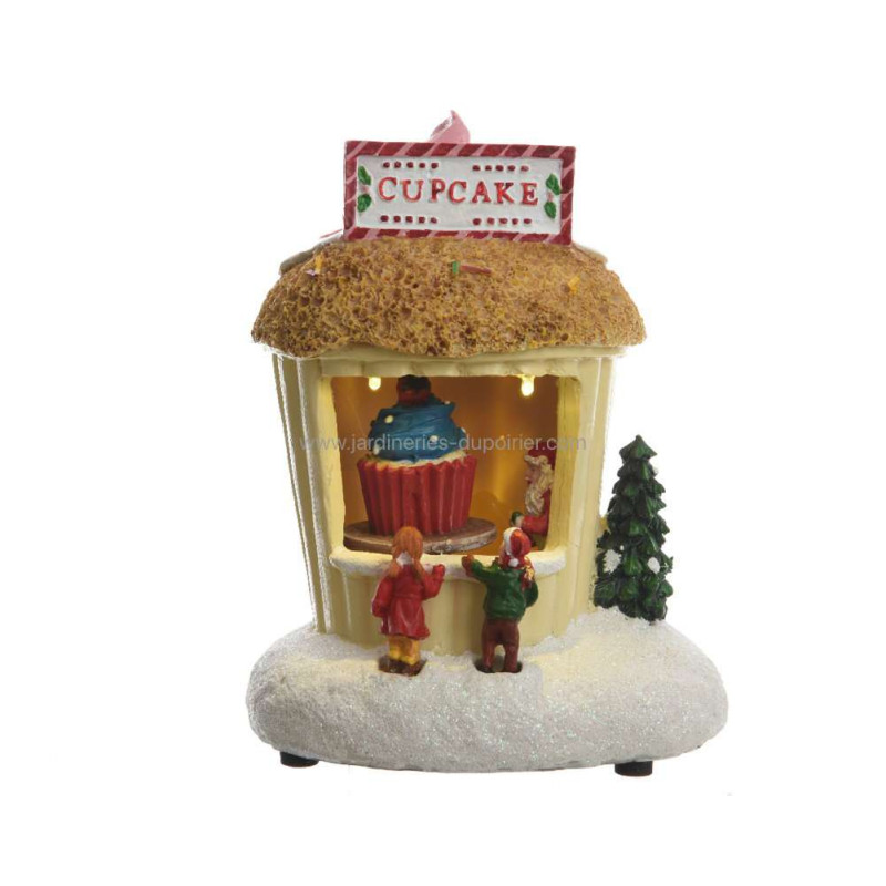 //SHOP CUP CAKE LED de Luminéo et Décoris - produits de décoration dans 🏘️Villages miniatures
