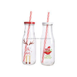 /VERRE+PAILLE 19CM de Luminéo et Décoris - produits de décoration dans 🍽️Décoration de table de Noël