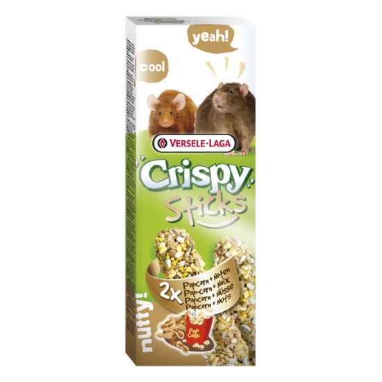 Sticks Rats-Souris Noix X2 110G versele laga de Versele Laga - Orlux - Pâtée pour oiseaux et nourriture rongeurs dans Friandi...