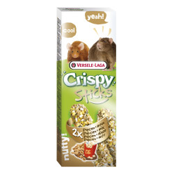 Sticks Rats-Souris Noix X2 110G versele laga de Versele Laga - Orlux - Pâtée pour oiseaux et nourriture rongeurs dans Friandi...