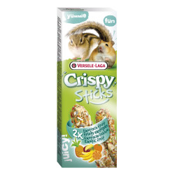 Sticks Hamster-Ecureuil Fruits 110G versele laga de Versele Laga - Orlux - Pâtée pour oiseaux et nourriture rongeurs dans Fri...