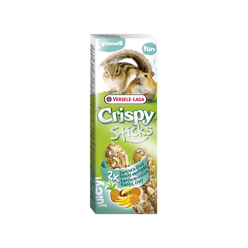 Sticks Hamster-Ecureuil Fruits 110G versele laga de Versele Laga - Orlux - Pâtée pour oiseaux et nourriture rongeurs dans Fri...