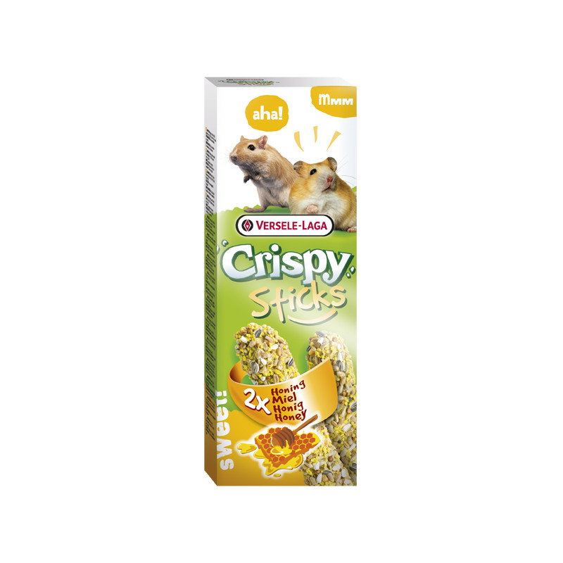 Sticks Hamsters Miel 2 Pc 110G versele laga de Versele Laga - Orlux - Pâtée pour oiseaux et nourriture rongeurs dans Friandis...