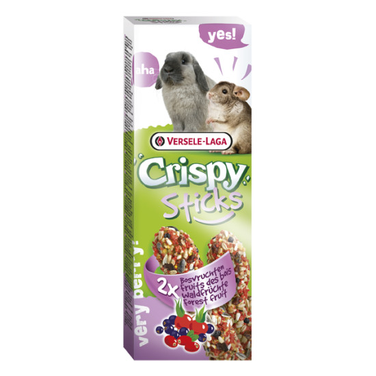 Sticks Lapin-Chinchilla Fruits 140G versele laga de Versele Laga - Orlux - Pâtée pour oiseaux et nourriture rongeurs dans Fri...