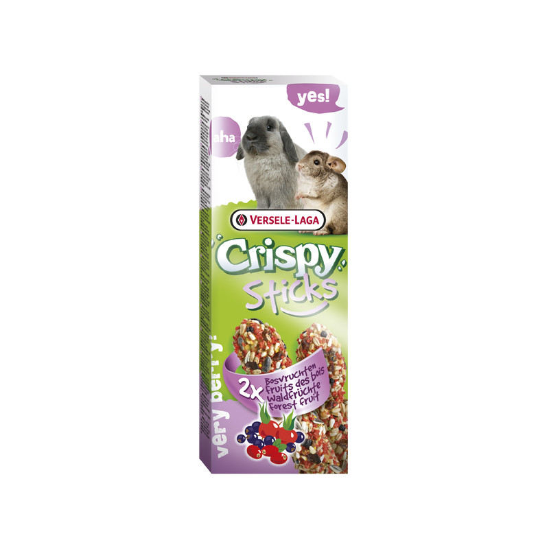 Sticks Lapin-Chinchilla Fruits 140G versele laga de Versele Laga - Orlux - Pâtée pour oiseaux et nourriture rongeurs dans Fri...