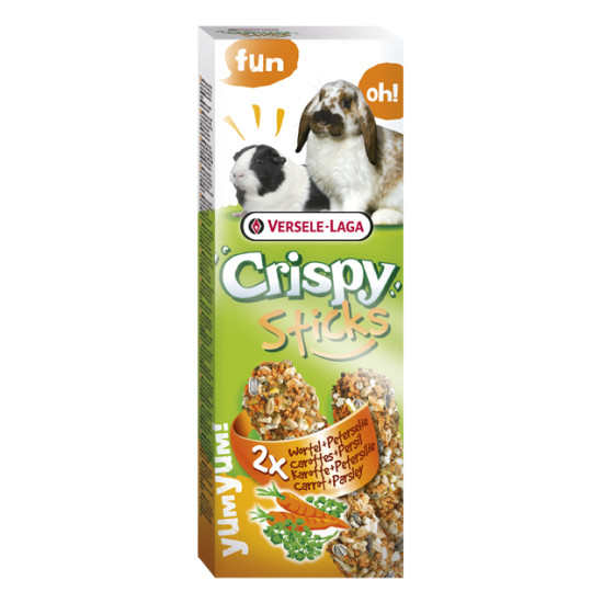 Sticks Lapins-Cobayes Carottes 110G versele laga de Versele Laga - Orlux - Pâtée pour oiseaux et nourriture rongeurs dans Fri...