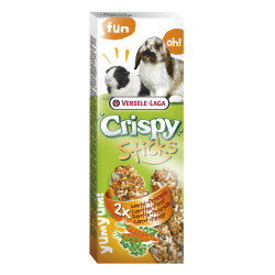 Sticks Lapins-Cobayes Carottes 110G versele laga de Versele Laga - Orlux - Pâtée pour oiseaux et nourriture rongeurs dans Fri...