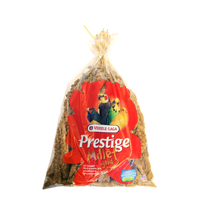 Millet En Grappes - Jaune 1Kg versele laga de Versele Laga - Orlux - Pâtée pour oiseaux et nourriture rongeurs dans Friandise...