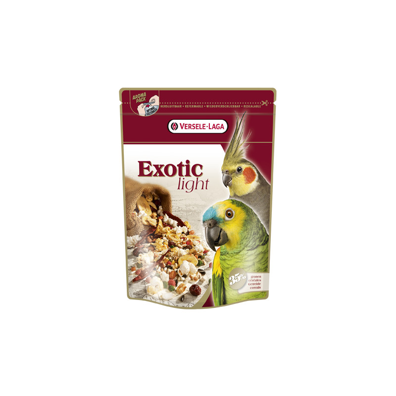 P. Perroquets Exotic Light 750G versele laga de Versele Laga - Orlux - Pâtée pour oiseaux et nourriture rongeurs dans Graines...