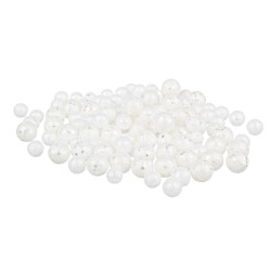 BOULES DECORATIVES BLANC de BIZZOTTO - Déco de la maison et du jardin dans 🍽️Décoration de table de Noël
