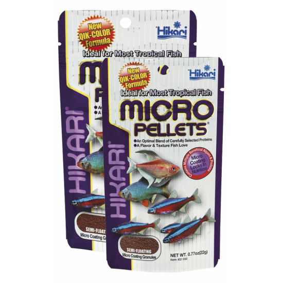 Hikari Micro Pellets 45 Gr de Hikari - Nourriture poisson de bassin et aquarium dans Alimentation Poissons tropicaux